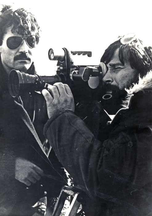 &nbsp;Ο&nbsp;Γιώργος&nbsp;Αρβανίτης&nbsp;με&nbsp;τον&nbsp;...&nbsp;κατά&nbsp;τη&nbsp;διάρκεια&nbsp;των&nbsp;γυρισμάτων&nbsp;της&nbsp;ταινίας&nbsp;«Μέρες&nbsp;του&nbsp;’36»&nbsp;(;),&nbsp;1972